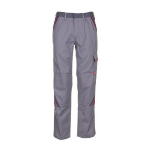 Planam Bundhose Highline - zink/schiefer/rot