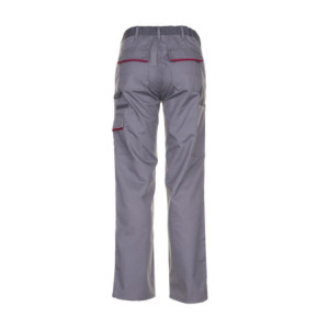 Planam Bundhose Highline - zink/schiefer/rot