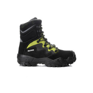 ELTEN MICK black-green High ESD S3S CI