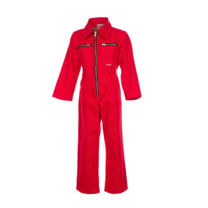 Planam Kids Rallyekombi BW 290, Kids - mittelrot