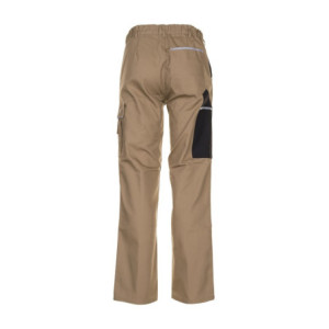 Planam Bundhose Canvas 320 - khaki/schwarz