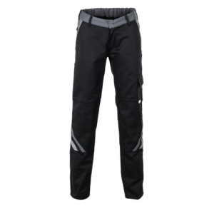 Planam Damen Bundhose Highline - schwarz/schiefer/zink