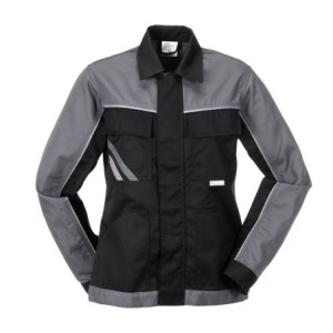 Planam Damen Bundjacke Highline - schwarz/schiefer/zink