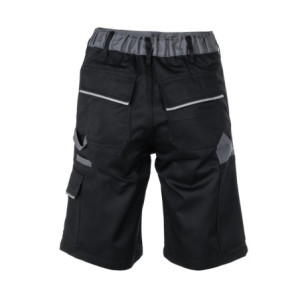 Planam Shorts Highline - schwarz/schiefer/zink