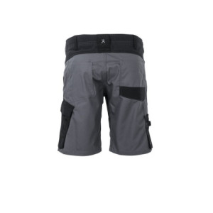 Planam Damen Shorts Norit - schiefer/schwarz