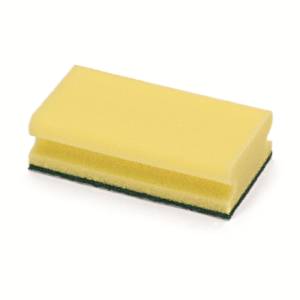 Nölle Topfreiniger mit Scheuervlies extra groß 15 x 9 x 4 cm / PE-Schaum/Vlies