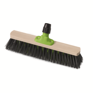 Nölle Saalbesen 40 Prestige, PVC schwarz/ grün X-Borsten