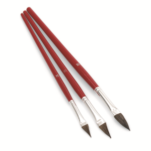 Nölle Ausbesserungspinsel feine Naturhaarmischung 3-tlg. Set