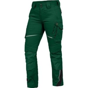 Leibwächter FLXDH21, Damen Bundhose grün-schwarz