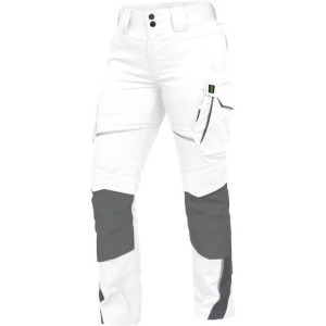 Leibwächter FLXDH24, Damen Bundhose weiß-grau