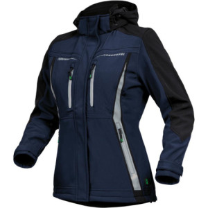 Leibwächter FLXDS30, Damen Softshelljacke marine-schwarz