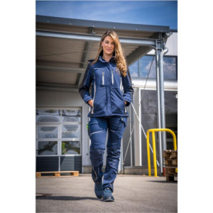 Leibwächter FLXDS30, Damen Softshelljacke marine-schwarz