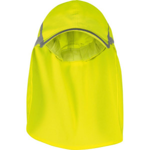 Vizwell VWOT318 UV50+, Kappe mit Nackenschutz leuchtgelb