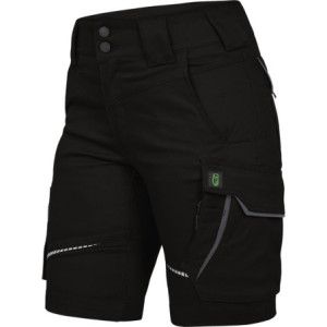 Leibwächter FLXDK25, Damen Shorts schwarz-grau