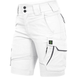 Leibwächter FLXDK24, Damen Shorts weiß-grau