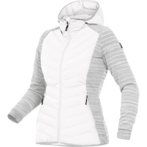 Leibwächter CADHYJ04, Damen Hybridjacke weiß