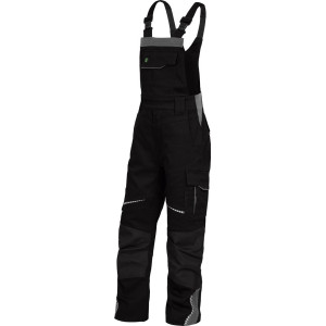 Leibwächter FLXKL25, Latzhose schwarz-grau