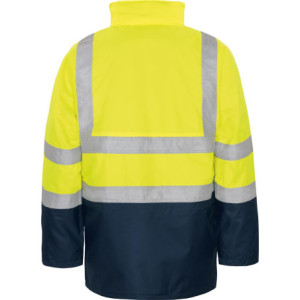 Vizwell VWJK44, Parka 5 in 1 leuchtgelb-marine