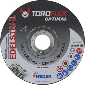 Weiler Metall-Trennscheibe Inox, flach