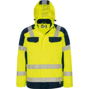 Vizwell VW433, Außenjacke leuchtgelb-marine