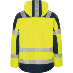 Vizwell VW433, Außenjacke leuchtgelb-marine