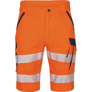 Vizwell VWT192 Flex HiVis, Short leuchtorange-marine