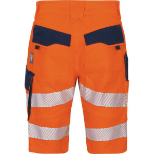 Vizwell VWT192 Flex HiVis, Short leuchtorange-marine