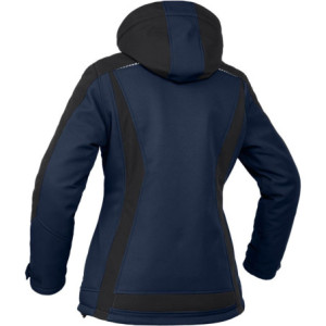 Leibwächter FLXDI30, Damen Winter-Softshelljacke marine-schwarz