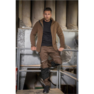 Leibwächter FLEXH29, Bundhose haselnuss-schwarz