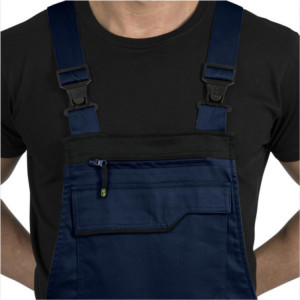 Leibwächter FLEXL30, Latzhose marine-schwarz