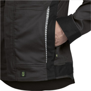 Leibwächter FLEXJ28, Bundjacke anthrazit-schwarz