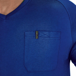 Leibwächter FLEXT00 · Uwe, T-Shirt V-Neck kornblau