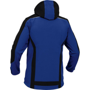 Leibwächter FLEXS20, Softshelljacke kornblau-schwarz