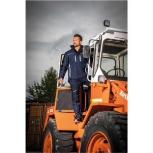 Leibwächter FLEXS30, Softshelljacke marine-schwarz