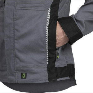 Leibwächter FLEXJ27, Bundjacke grau-schwarz