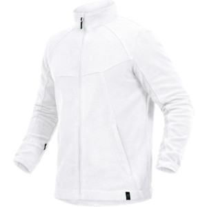 Leibwächter CAFLJ04, Fleecejacke weiß