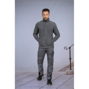 Leibwächter CAFLJ07, Fleecejacke grau