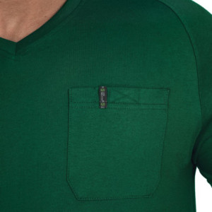 Leibwächter FLEXT01 · Uwe, T-Shirt V-Neck grün
