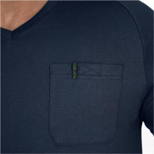 Leibwächter FLEXT06 · Uwe, T-Shirt V-Neck marine