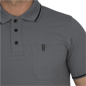 Leibwächter FLEXU07 · Jens, Polo-Shirt grau