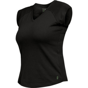 Leibwächter FLXDT05 · Lisa, Damen T-Shirt schwarz