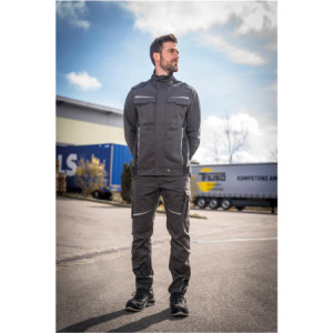 Leibwächter LWSR08 · Alex, Rundhals Sweater anthrazit