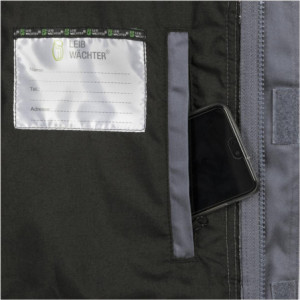 Leibwächter FLEXV27, Weste grau-schwarz