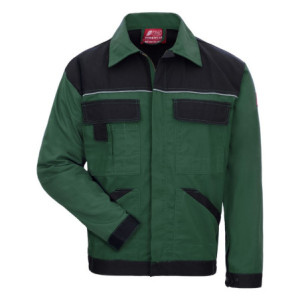 NITRAS MOTION TEX LIGHT, Arbeitsjacke, grün / schwarz