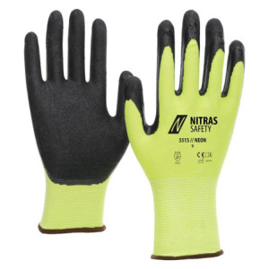 Nitras NEON neongelb / schwarz