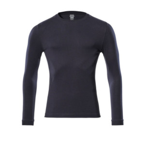MASCOT® CROSSOVER T-Shirt, Langarm - Schwarzblau