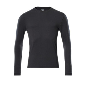 MASCOT® CROSSOVER T-Shirt, Langarm - Schwarz