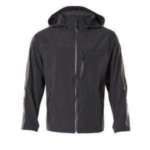 MASCOT® Regen UNIQUE Hard Shell Jacke - Schwarz