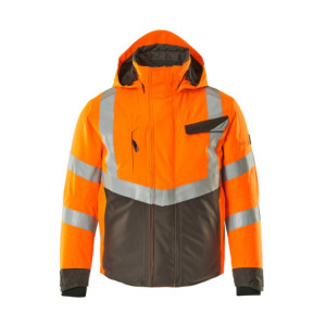 MASCOT® Hastings Regen SAFE SUPREME Winterjacke - Hi-vis Orange/Dunkelanthrazit