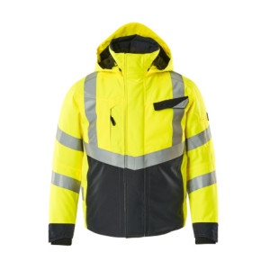 MASCOT® Hastings Regen SAFE SUPREME Winterjacke - Hi-vis Gelb/Schwarzblau